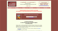 Desktop Screenshot of librairiepastorale.com